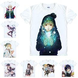 -Camisetas para hombres Coolprint Camisa de anime japonesa noragami dios callejero múltiple manga yuto yukine cosplay disfraz de regalos kawaii