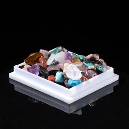 Decorative Objects & Figurines 1Box-packed Natural Rough Ore Gemstone Quartz Crystal Mineral Specimen Energy Stones Collectible Jewellery Maki