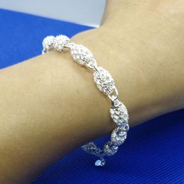 Hollow Beads Bracelet Women Handwrist Accessories Fashion Jewellery Bracelets Metal Hand Decorations Gift For Ladies Link Chain