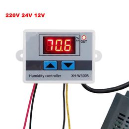 12/24/220V 10A Digital LED Temperaturregler 10A Thermostat Steuerschalter Sonde 