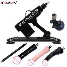 Telescopic sexy Machine for Women Adult Automatic Vibrator with Big Dildo Attachments Cock Penis Accessories Masturbation Cup