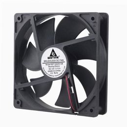 Fans & Coolings Pcs Gdstime 2Pin 2-Wire 120mm 25mm DC 12V Brushless Axial Flow Cooler PC Cooling Fan X 2000RPM 0.15A 12025Fans