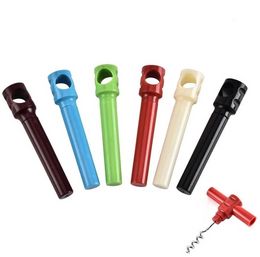 Bottle Opener Simple Practical Red Wine Plastic Screwdriver Home Creative Multi Function Corkscrew Openers Car Kitchen Accessories B0812