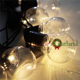 Strings LED 6M Clear Globe Connectable Plug Festoon Party String Christmas Bulb Lights For Outdoor Valentine 's DayLED