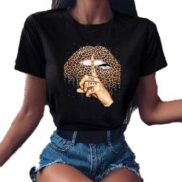 2024 Fashion Women Tops T Woman Summer Short Sleeve T-shirt Student Loose Size Graphic Tee Ladies Shirt Crop Top
