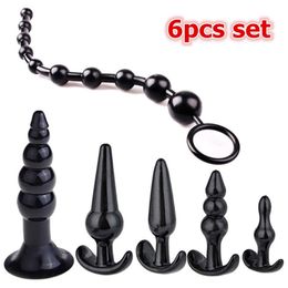 Mini Silicone Anal Bead Jelly Toys Skin Feeling Dildo Adult sexy for Men Women Butt Plug Products Ball Erotic Beauty Items