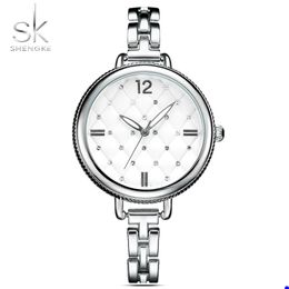 2022 Shengke Brand Women Watch Ladies Quartz Watches Lady Wristwatch Feminino Mujer Crystal f1