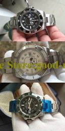 3 Style Mens Automatic Rare Skull Dial Watch Men Ceramic Bezel Full Steel Chronometer Dive Crown Watches Sport Baselworld 14060 Wristwatches