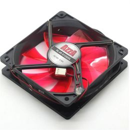 Wholesale fan:AZZA RL4R S12025L 12cm chassis , 12V 0.35A 12025 cooling fan with lamp