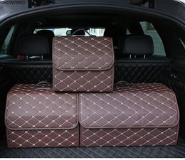 Car Organizer Automobile Trunk Storage Foldable Large Capacity Vehicle Box Multipurpose Boxes Backseat