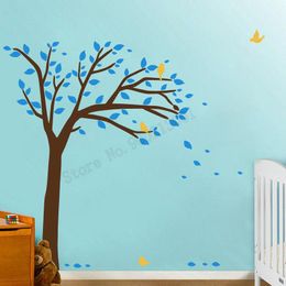 Wall Stickers Room Decoration Large Tree Living Sticker Beauty Art Removeable Ornament Fashional Decal Modern Decor Mural LY547