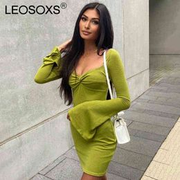 Sconto Vestiti Stretti Corti A Verde 2022 in vendita bei DHgate Italy