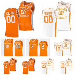 New Basketball Basketball Wears Ncaa College Tennessee Volunteers 20 Allan Houston Jersey 2 Grant Williams 1 Josh Richardson 5 Admiral