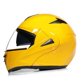 Motorcycle Helmets DOT Approved Quality Module Flip Helmet With Interior Sun Visor Full Face Racing Dual Lens VIRTUE-808