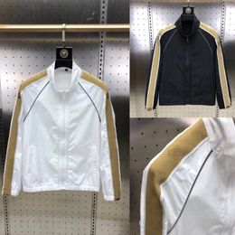 22ss Jaquetas masculinas de alta qualidade corta-vento Casual Moda masculina feminina Jaquetas de marca Rash Guards Casacos Casacos