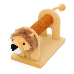 Cat Toys Toy Climbing Furniture Scratching Cute Elephant Lion Shape Interactive Kitten FrameCat