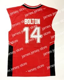 New Ship From US #Wildcats 14 Troy Bolton Basketball Jersey High School College Jerseys Mens Vintage stitched Red Size S-XXXL