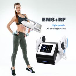 Upgraded Hiemt Slim Salon Equipment 4 Handles RF Emslim Machine For Body Shaping Muscle Building Fat Reduction Pelvic Lifting Electric Muscle Stimulator