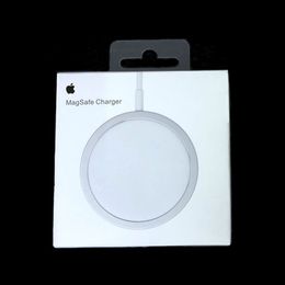 OEM Qualidade Magsafe 15W Magnetic Qi Fast Wireless Charger Charging Pad Chargers para iPhone 13 12 11 Pro x Max Plus Magsafing com logotipo