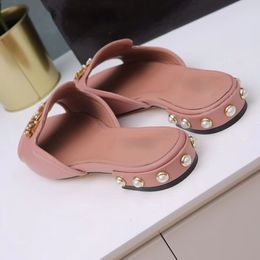 Customers Often Bought With Similar Items Designer- Women fashion sandals pearl slippers lady outer wear suede flip-flops flat vacation beach shoes