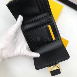 Women letter wallet luxury fashion mini purses High quality leather interior compartment clutch purse Designer card holder wallets264z