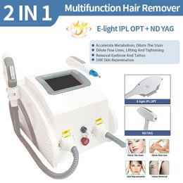 Opt ELight Hr IPL Intense Pulse Light Facial and Body Laser Hair Removal Machine ND YAG Black Doll Treatment Machines