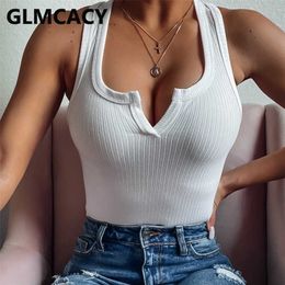Solid Thick Strap Skinny Tank Tops 210702