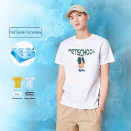 Men's T-Shirts Anime T Shirt Fashion Trend 20221 Summer Round Neck Couple Wear High-end Wild Ins Top