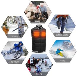 Motorcycle Apparel Men Women Heating Coat Electric USB Heated Vest Winter Warm For Travelling Skiing Hiking CampingMotorcycle