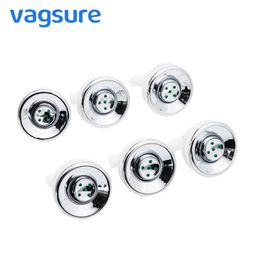 6pcslot Spray Nozzle Hydraulic Acupuncture Massage Water Saving Shower Head Jets Shower Cabin Room Accessories Bathroom 201105