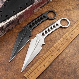 CS GO Karambit 440c Steel Fixed Blade Outdoor Multifunctional Camping Hunting Tactical Military Self Defence Tool Claw Knife