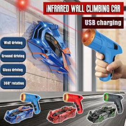 Rc Car Wall Climbing Infrared Control Racing Toys For Kid Wall Racing Electric Remote Control Gravity Ceiling Stunt Children Toy