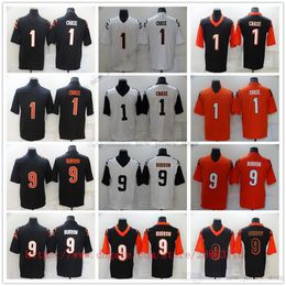 Movie College Football Wear Jerseys Stitched 1 Ja'MarrChase 9 JoeBurrow Breathable Sport High Quality Man