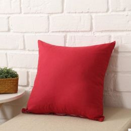 Cushion/Decorative Pillow Brand High Quality Plain Dyed Cushion Cotton Home Sofa Decoration, Make Your Look W220412