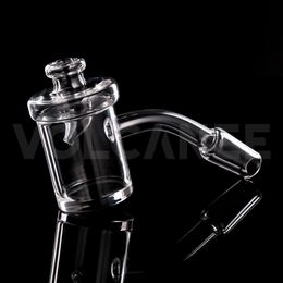 Smoking Accessories Nail Flat Top Quartz Banger with Carb Cap XXL 30mm Domeless Nails 10mm 14mm 18mm Male Female for Glass Water Bong