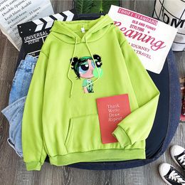 Women's Hoodies & Sweatshirts Harajuku Sweatshirt Whoopass Girls Craig MacCracken Main Theme End Buttercup Power Puff Aesthetic Bellota Las