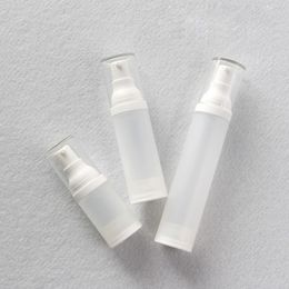 15ml 30ml 50ml Empty Serum Bottles Vacuum Pump Bottles AS Plastic Lotion Sub-Bottling With PP Cream Airless Bottle