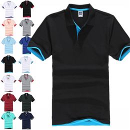 Brand Polo Shirt Men Summer Desiger Pure Cotton Short Sleeve Shirt Business Casual Breathable Polo Shirt Jerseys Plus Size 3XL 220408