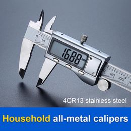 Stainless steel Electronic Inch/mm Conversion 0-300mm LCD Vernier Digital Caliper Microm Height Measuring Instruments Micrometer