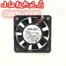 Fans & Coolings 6CM 6015 2406KL-01W-B29 5V 0.12A Dual Ball Power Supply USB Cooling Fan60 60 15MMFans