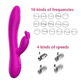 NXY Vibrators G-Spot Rabbit Dildo Vibrator For Women Heating Vibrating Vagina Massager Masturbator Clitoris Stimulator Sex Toys Adults 18 0409