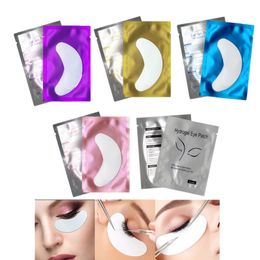 False Eyelashes 50/100 Pairs Eyepads For Eyelash Extension Under Eye Gel Pads Supplies Paper Patches Makeup Tools Sticker WrapFalse FalseFal