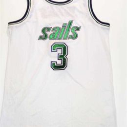 Nikivip custom basketball jersey size XXS XS S-XXL 3XL 4XL 5XL 6XL San Diego Sails Customised ABA Jerseys