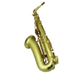 Professional new unlacquer original alto saxophone w Italian pads