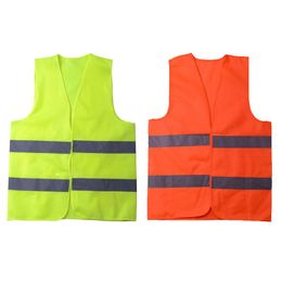 Visibility Working Safety Construction Vest Warning Reflective Traffic Working Vest Green Reflective Safety Traffic Vest 2 Colours