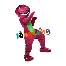 Mascot doll costume 954 Purple Dragon Monster Mascot Costume Adult Fursuit Cartoon Dress Outfits Carnival