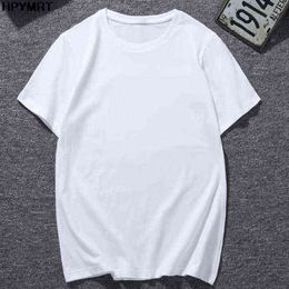 2020 Summer Men T Shirt Tops O-neck Short Sleeve Tees Men's Fashion Fitness Hot T-shirt For Male White Oversized Unisex Tshirt Y220426