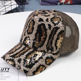 YOYOCORN Sports Cap Sanpback ladies embroidered baseball caps sequins fashion casual curved hats girls can adjust hip hop hat 220629