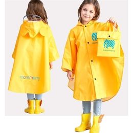 Kids Raincoat Rain Coat Impermeable Gabardina Mujer Capa De Chuva Rain Jacket Regenjas Poncho Regenponcho Capa De Chuva Infantil 201202