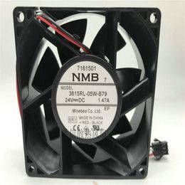 Wholesale fan: Original NMB 3615RL-05W -B79 9038 DC24V 1.47A 9CM two-wire inverter cooling fan